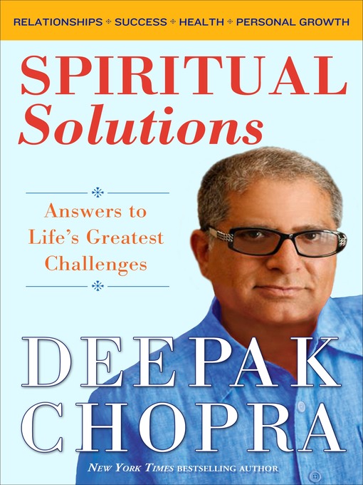 Title details for Spiritual Solutions by Deepak Chopra, M.D. - Wait list